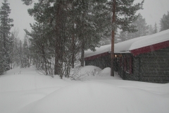 Vores hyggelige snehytte