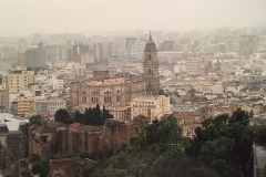 Lidt af Malaga - i regnvejr