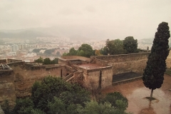 Lidt af Malaga - i regnvejr