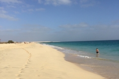 Vores hvide sandstrand