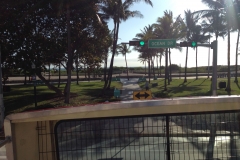 The street in Miami